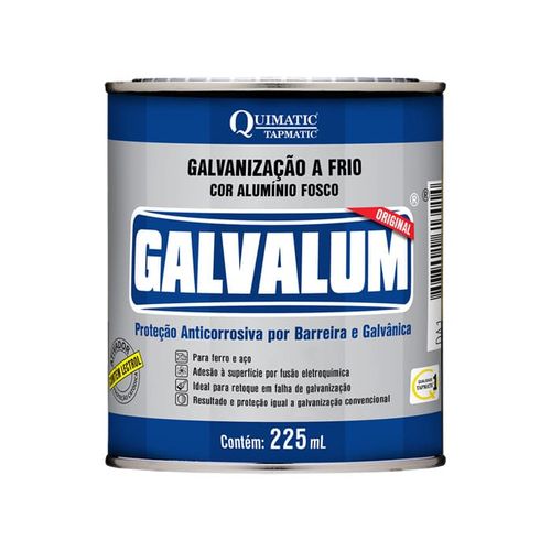 Galvanização a Frio Galvalum Alumínio Fosco 225ml Tapmatic