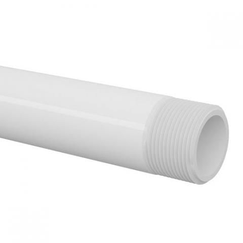 Tubo Roscável Água Fria PVC Branco 3m 1" Tigre