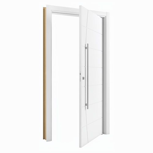 Kit Porta Pivotante MDP Elegance Branco UV Bt 14 214x100cm