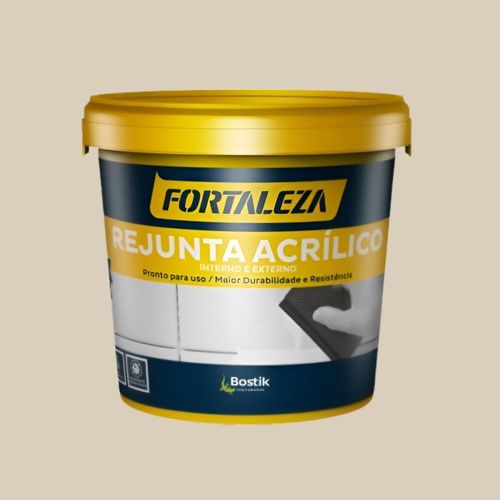 Rejunte Acrílico Marfim 1kg Fortaleza