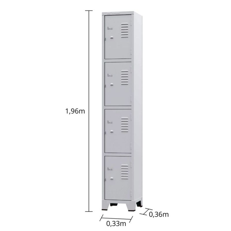 Armario-de-Aco-com-04-Portas-196x36x36cm-Cinza