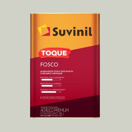 Tinta Premium Acrílica Fosco Toque Rio Paíne 18L Suvinil