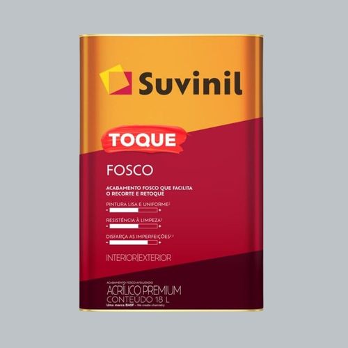 Tinta Premium Acrílica Fosco Toque Névoa Intensa 18L Suvinil