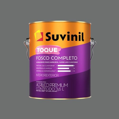 Tinta Premium Acrílica Toque Fosco Completo Granito Nobre 3,6L Suvinil