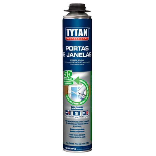 Espuma Expansiva Portas e Janelas 770g / 750ml Tytan