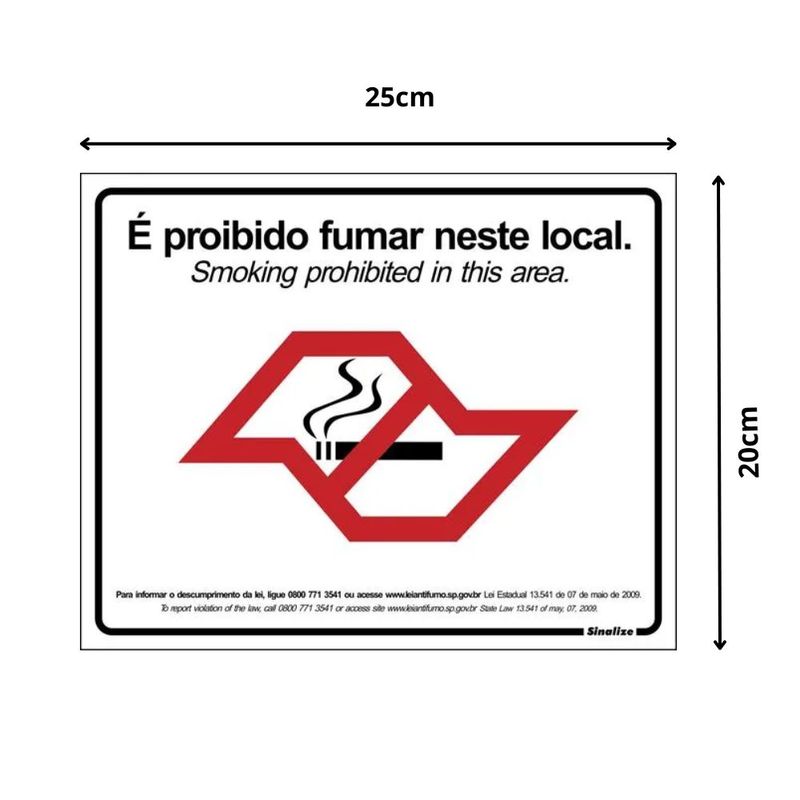 Placa-Proibido-Fumar-20x25cm-em-Poliestireno