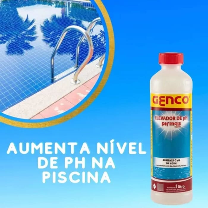 Elevador-de-pH-1L-Piscina-pH-Mais-Genco