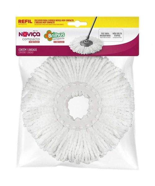 Refil Microfibra para Mop Giratório Noviça