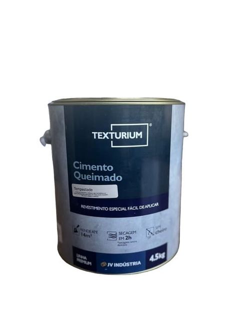 Efeito Cimento Queimado Tempestade 4,5Kg Texturium