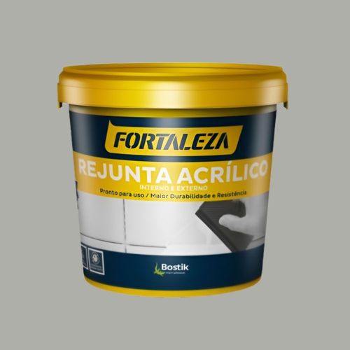 Rejunte Acrílico Cinza 1kg Fortaleza