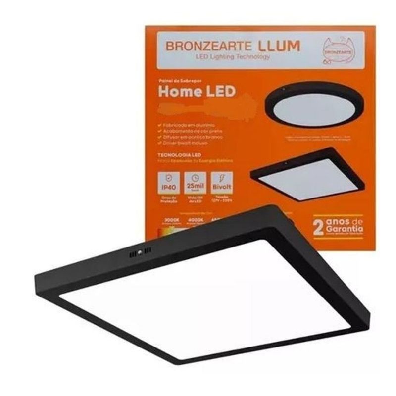 Painel-de-LED-Sobrepor-Home-Preto-18W-1530-Lumens-21x21cm-Luz-Branca