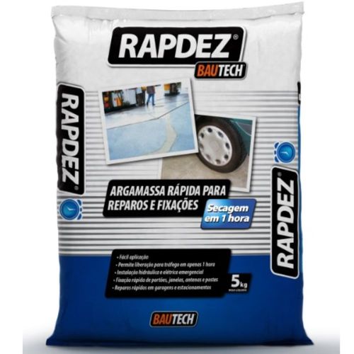 Argamassa para Reparo e Fixações Rapdez 5Kg Bautech