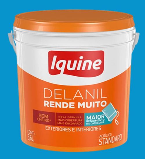 Tinta Standard Acrílica Fosco Delanil Boi Caprichoso 3,6L Iquine