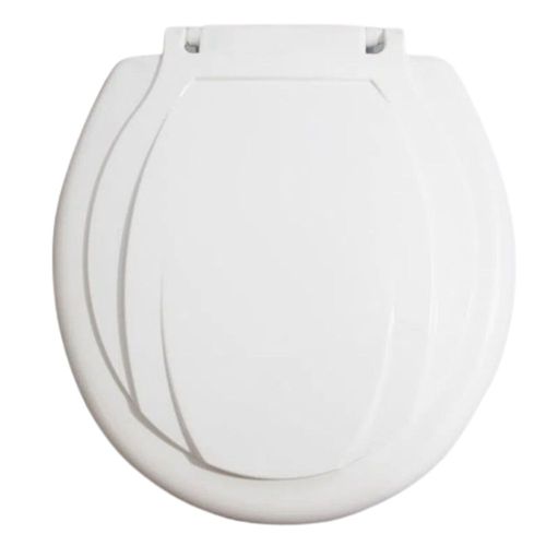 Assento Sanitário Convencional Soft Slim Oval Branco c/Kit Instalação