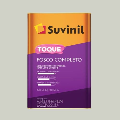 Tinta Premium Acrílica Toque Fosco Completo Rio Paíne 18L Suvinil