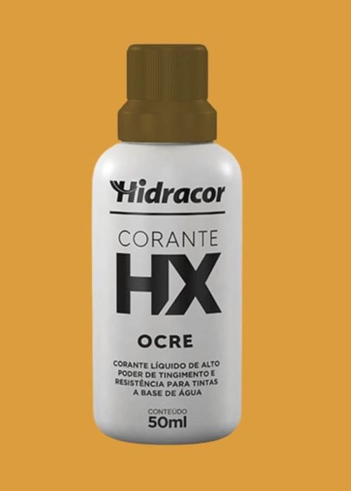 Corante Líquido Ocre 50ml Hidracor