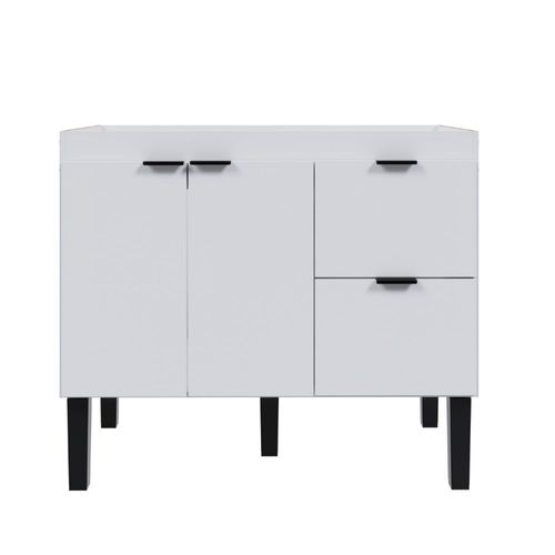 Gabinete para Cozinha Max 100X80X51cm MDP/MDF Branco