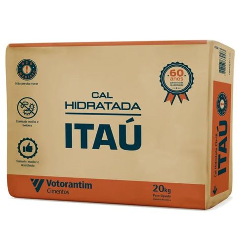 Cal Hidratada CH III 20Kg Itaú