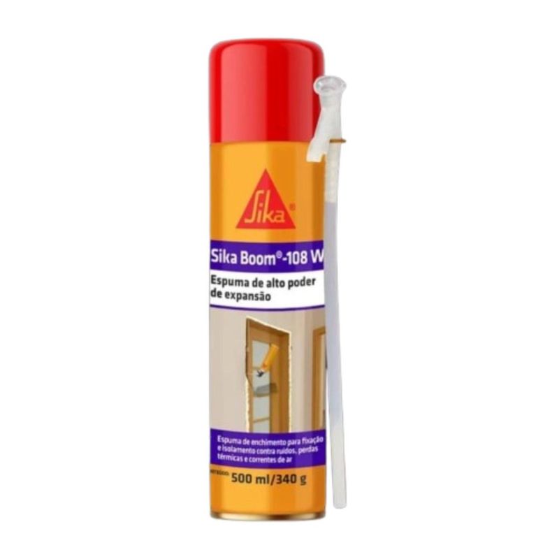 Espuma-Expansiva-Sika-Boom-108-Poliuretano-500ml-Sika