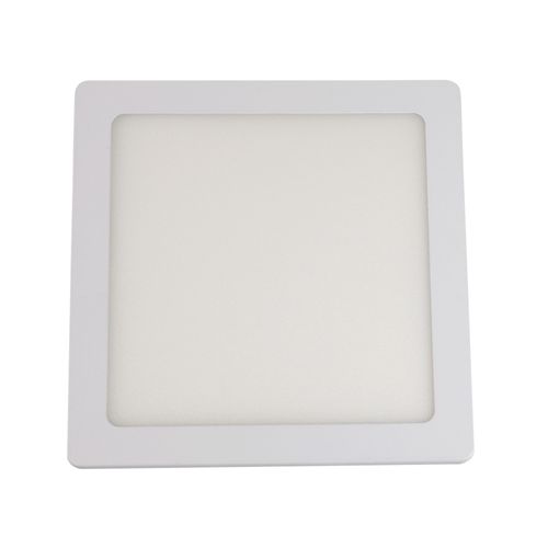 Painel de LED Embutir Slim 12W 17X17cm 1020 Lúmens Luz Neutra