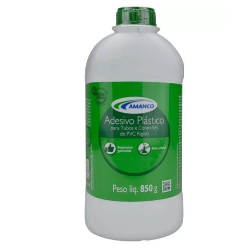 Adesivo Plástico PVC Frasco 850g Amanco