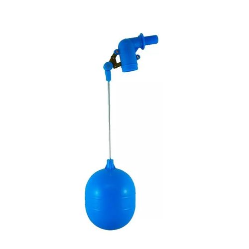 Torneira Boia Plástica com Balão Plástico Azul Vazão Total 1/2" Garden