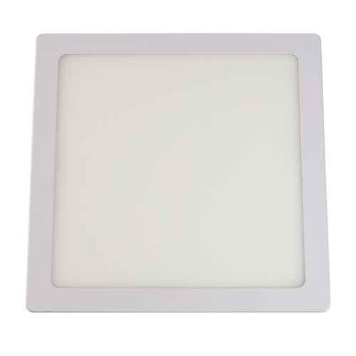 Painel de LED Embutir Slim 24W 29,5x29,5cm 2040 Lúmens Luz Amarela