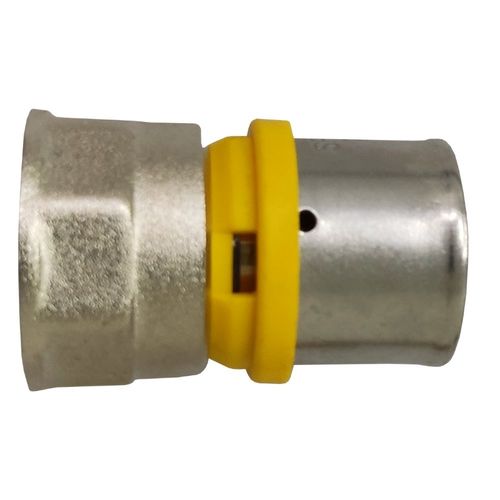 Conector Fêmea para Gás 16mmx1/2" Prensar Multi Emmeti