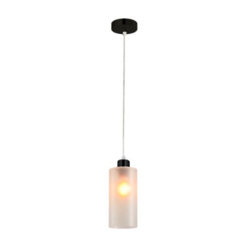 Pendente Primus Smooth em Vidro Preto E27 para 1 Lâmpada