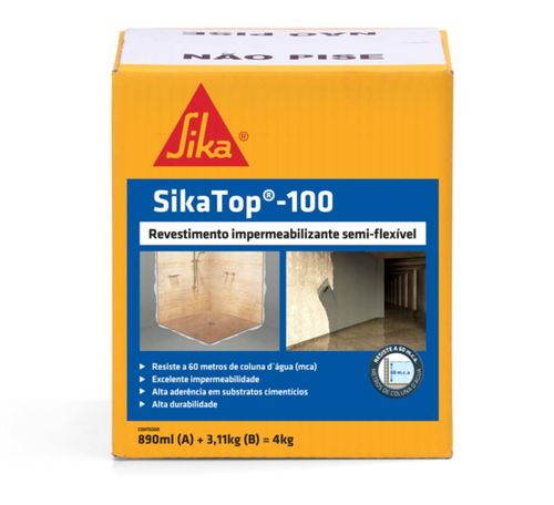 Impermeabilizante SikaTop 100 Revestimento 4kg Sika