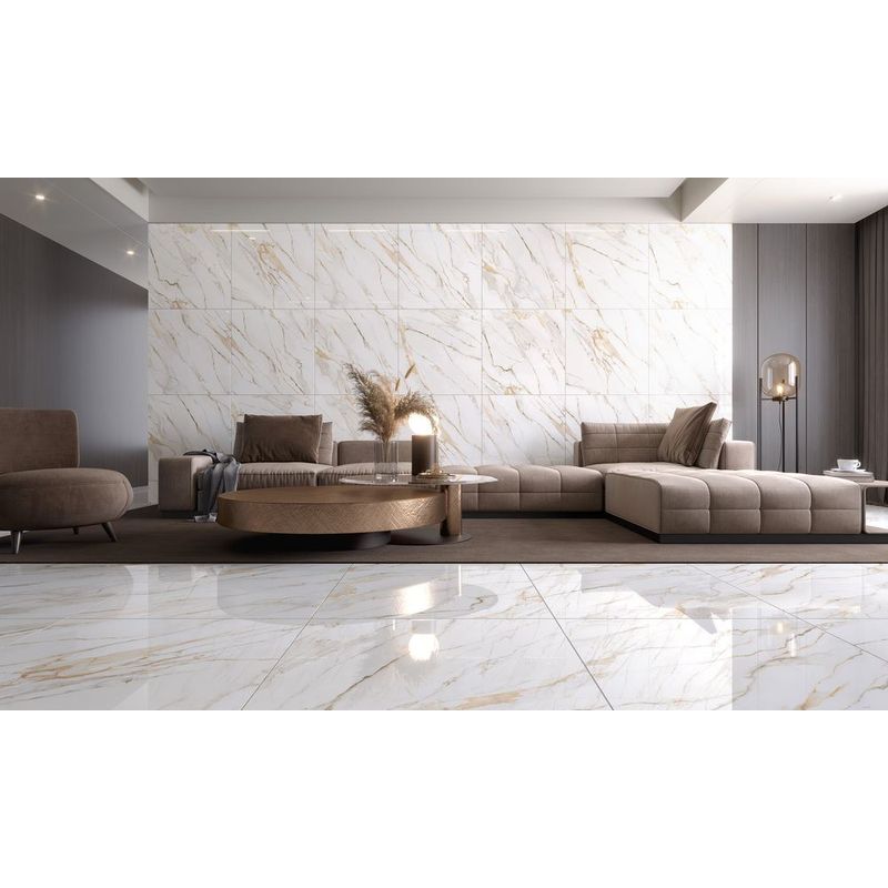 Porcelanato-Calacata-Oro-Retificado-Polido-Branco-75x75cm-169m2