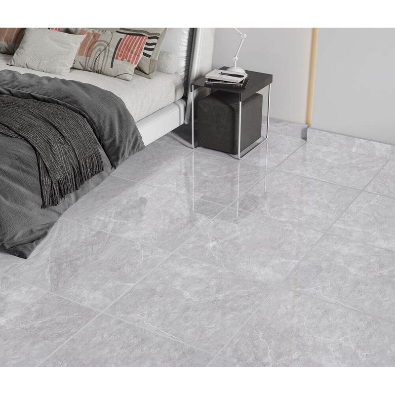 Piso HD 557013 Bold Brilhante Cinza 58X58cm 2,32m2