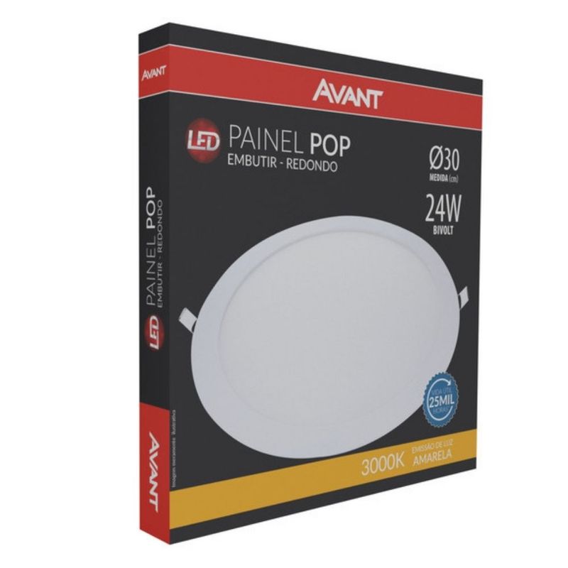 Painel-de-LED-Pop-Embutir-24W-30cm-1680-Lumens-Luz-Amarela