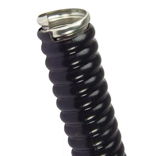 Eletroduto Flexível Revestido 3/4" Preto Efoflex 30 Metros