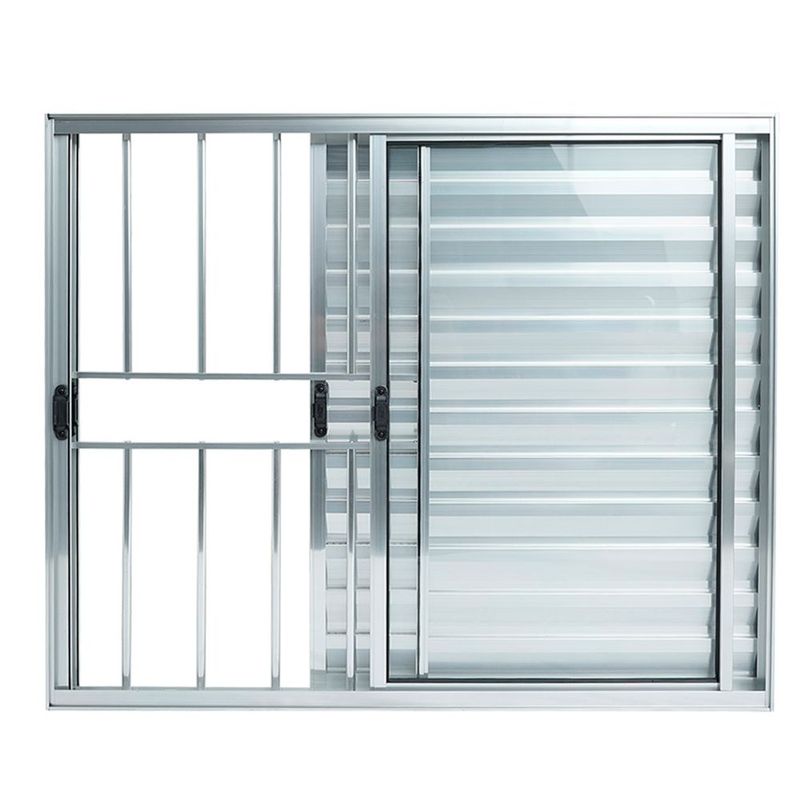 Veneziana-3-Folhas-com-Grade-Aluminio-Brilhante-100x100cm