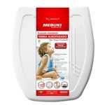 Assento-Sanitario-Almofadado-Thema-Polipropileno-Quadrado-Branco