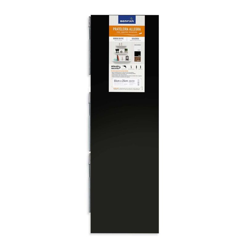 Prateleira-MDP-Preto-Com-Suporte-Invisivel-80x25cm