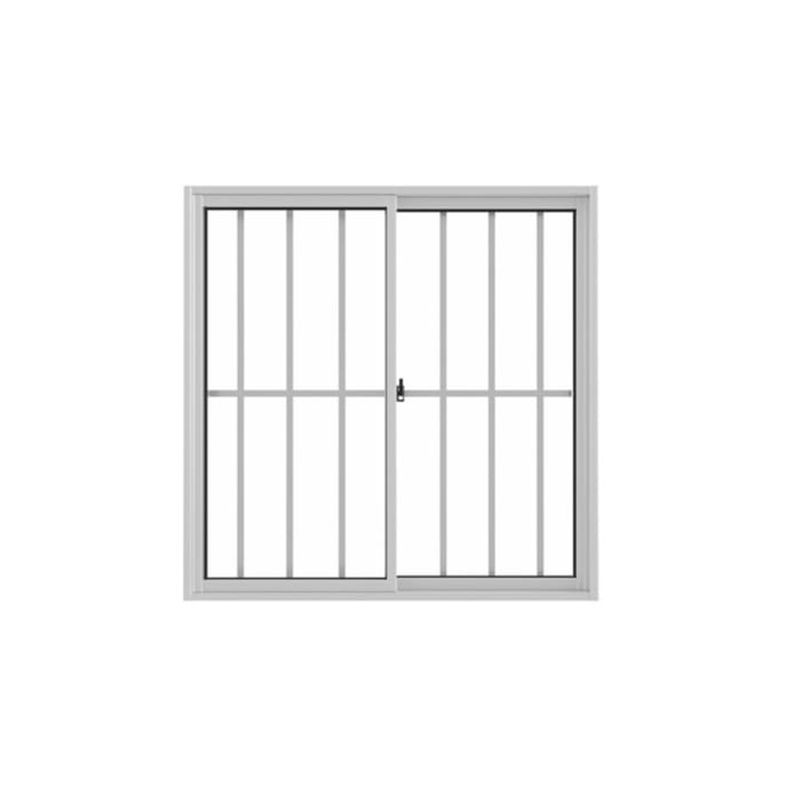Janela-de-Correr-2-folhas-com-Grade-Aluminio-Branco-80x80cm