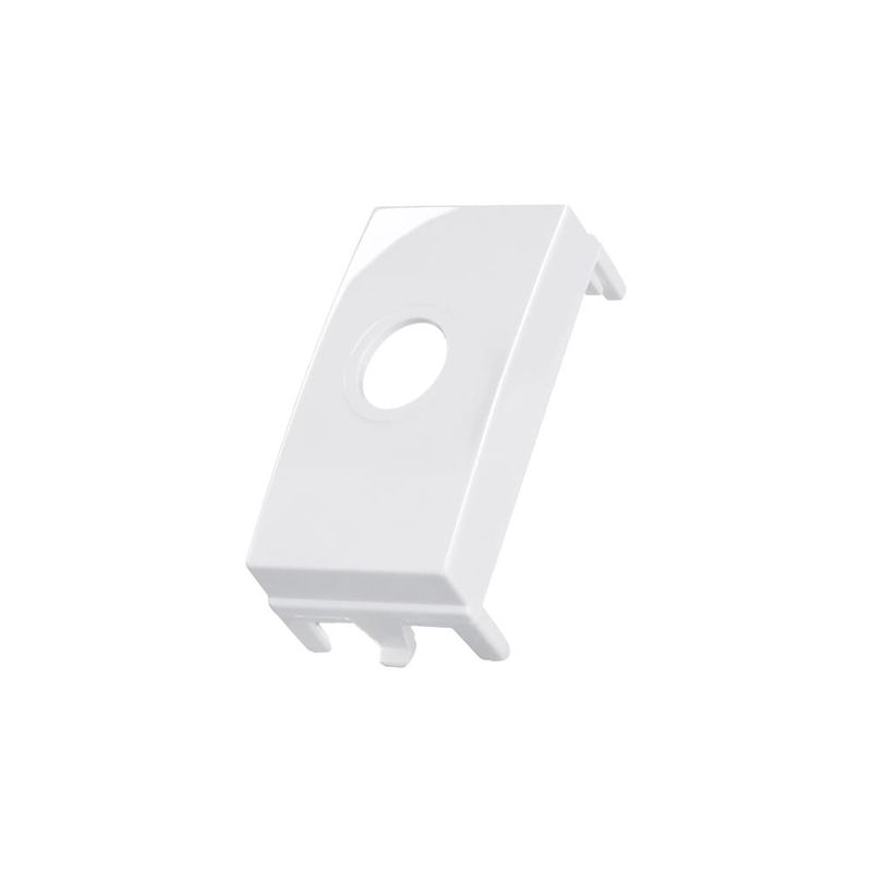 Modulo-Saida-de-Fio-com-2-Pecas-Branco-Sleek