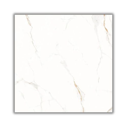 Piso Marmo Bianco Retificado Brilhante Extra Branco 60x60 2,50m2