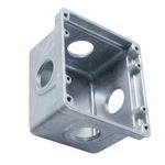 Caixinha-de-Embutir-para-Piso-4x4-Alta-3-4--em-Aluminio-Wetzel