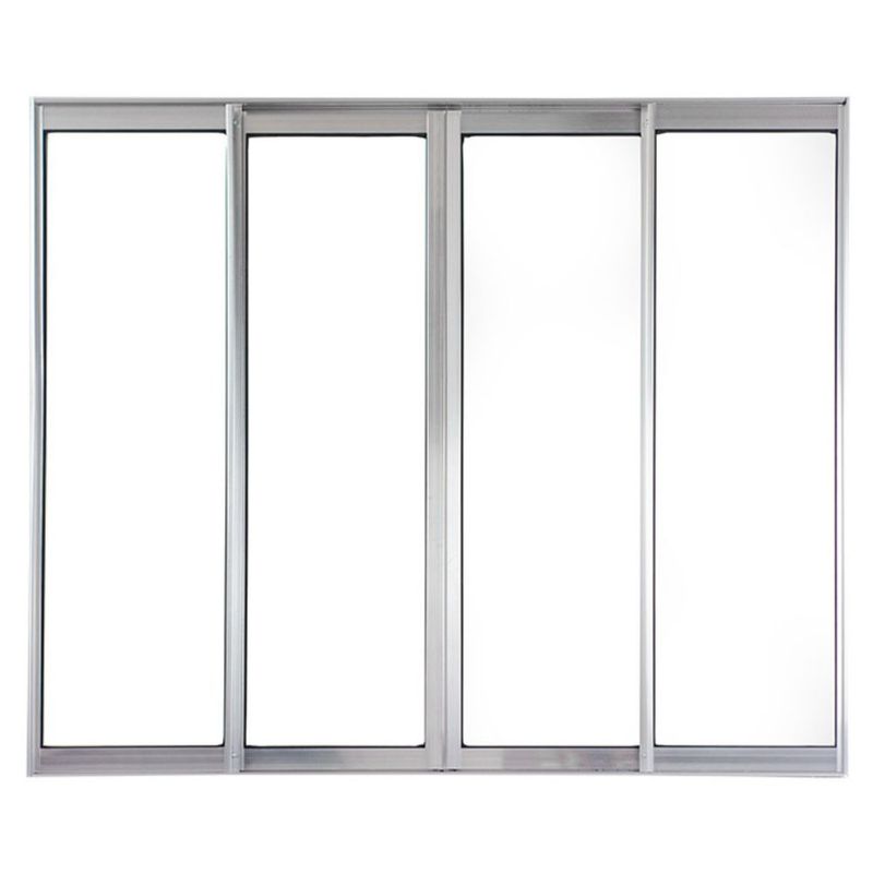 Janela-de-Correr-4-Folhas-sem-Grade-Aluminio-Brilhante-120x150cm