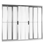 Janela-de-Correr-4-Folhas-com-Grade-Aluminio-Brilhante-100x120cm