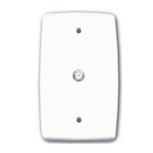 Conjunto para Antena de TV 4x2 Branco Finesse