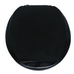 Assento-Sanitario-Convencional-Almofadado-Slim-PP-Oval-Preto