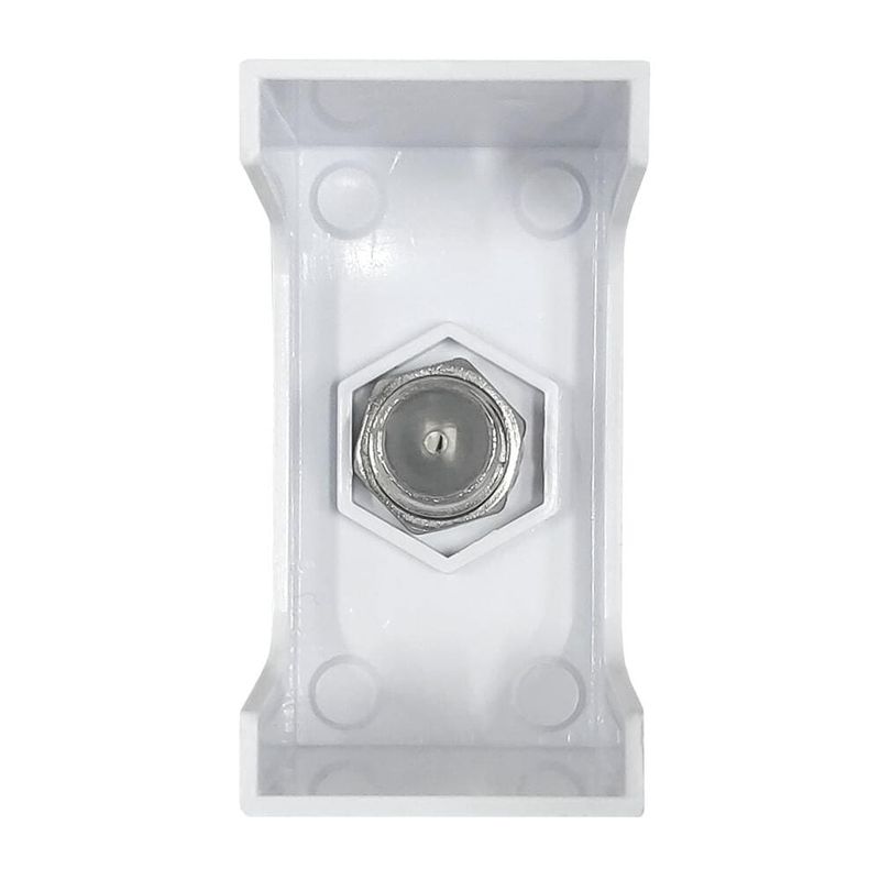 Modulo-Tomada-Coaxial-para-Antena-de-TV-Branco-Home