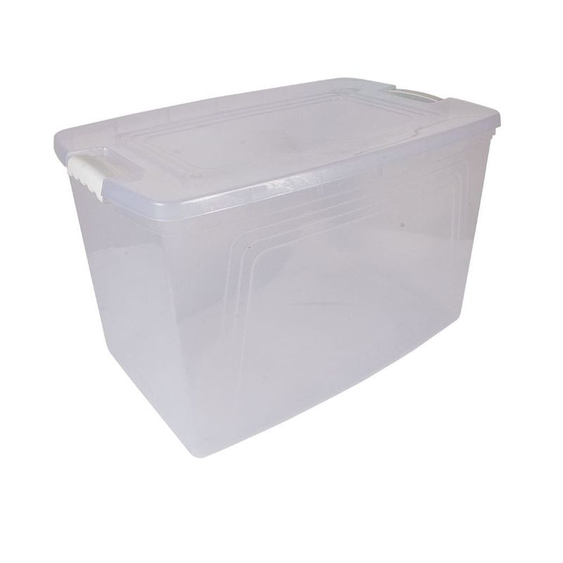Caixa-Plastica-Organizadora-com-Tampa-OR23-60L-ate-30Kg-Transparente