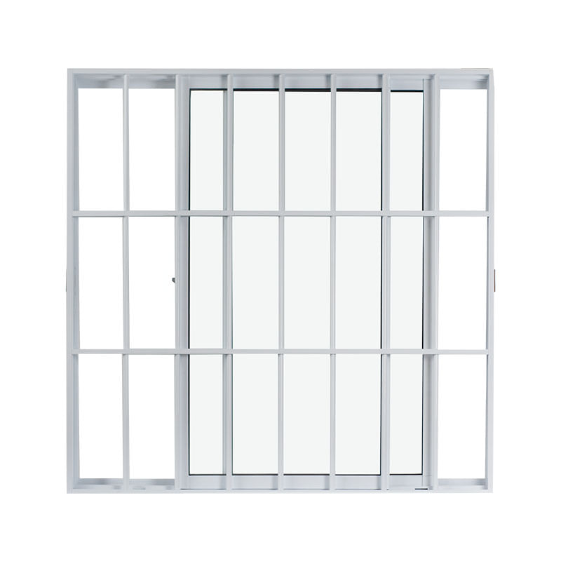 Janela-de-Correr-2-Folhas-com-Grade-Aluminio-Branco-100x100cm