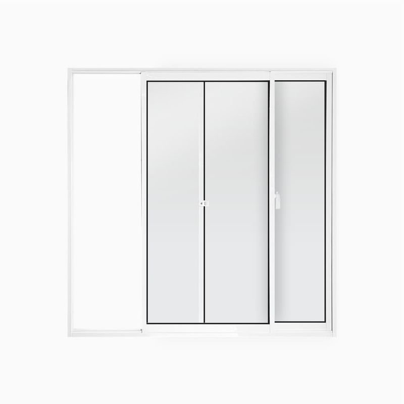 Janela-de-Correr-2-Folhas-sem-Grade-Aluminio-Branco-80x80cm