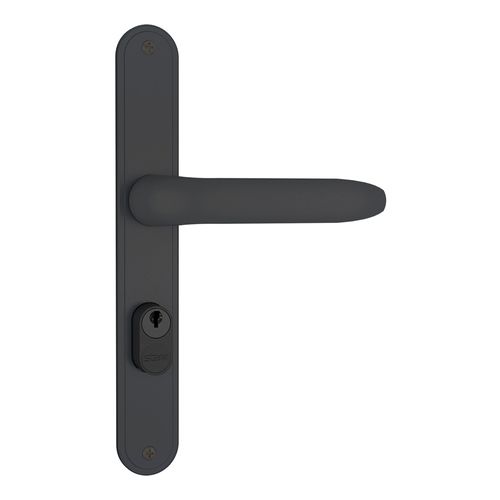 Fechadura Externa Espelho Serralheiro 26,5MM 501/11 Preto Fosco